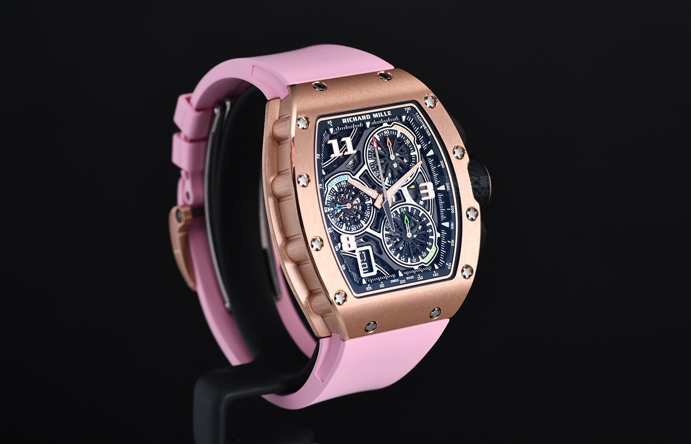 案例式解读里查德米尔RM 72-01计时码表 来自高级腕表的粉色少女心