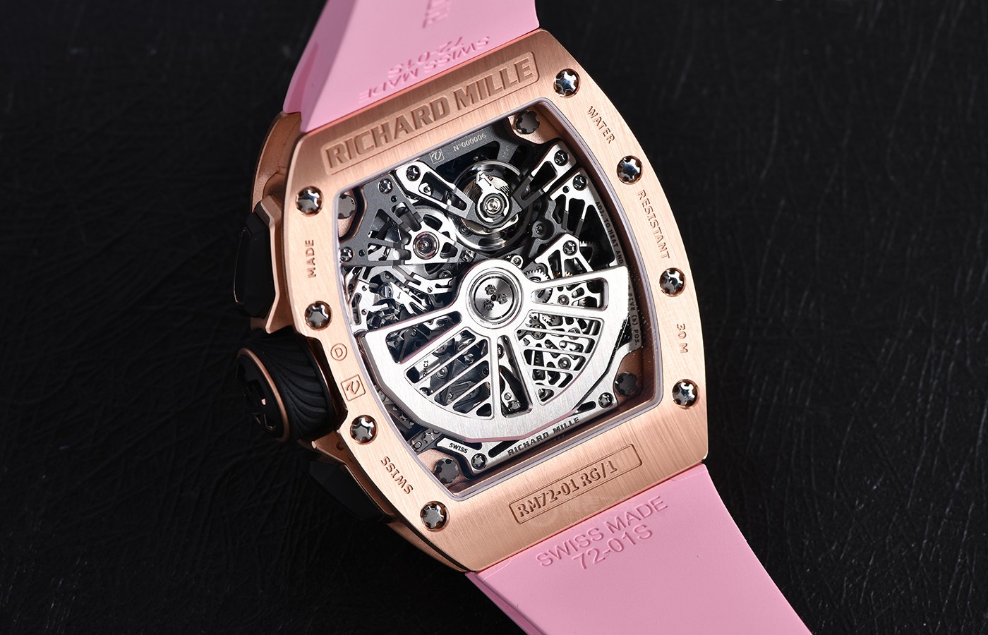 里查德米尔RM 72-01计时码表 来自高级腕表的粉色少女心
