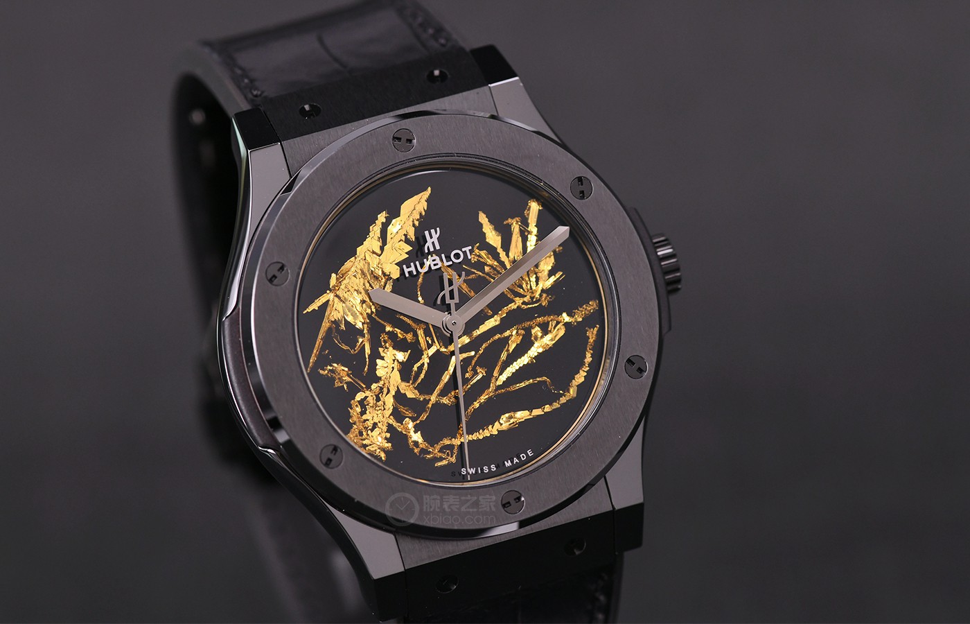 结合的造型艺术 品评宇舶表传统结合黄金晶体腕表