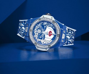 Hublot宇舶表推出Big Bang“一鍵式”馬克·費雷羅藍色陶瓷腕表