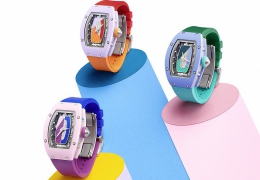 RICHARD MILLE推出全新RM 07-01彩色陶瓷女士腕表