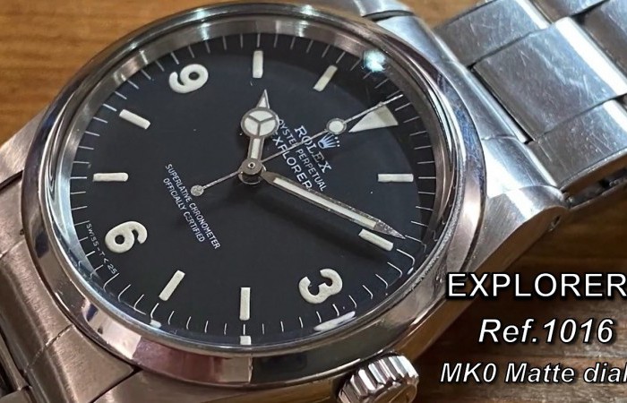 【夸克】ROLEX古董表之第三代探險家型 I Ref.1016 （MK0）