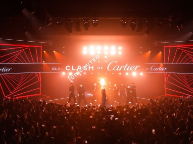 卡地亚Clash de Cartier双面魅力展览及派对点亮深圳