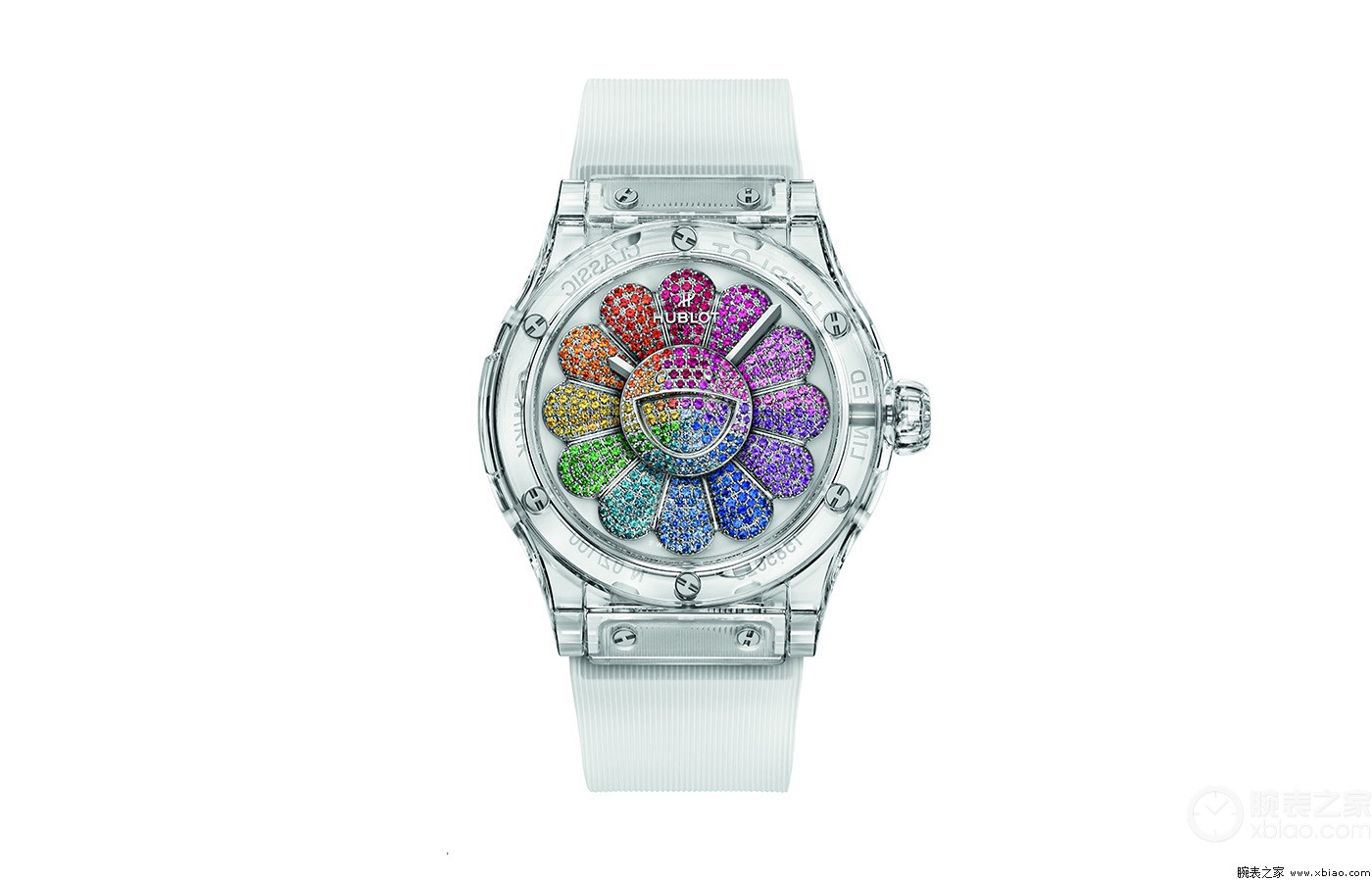 hublot宇舶表经典融合村上隆蓝宝石彩虹腕表耀目发布