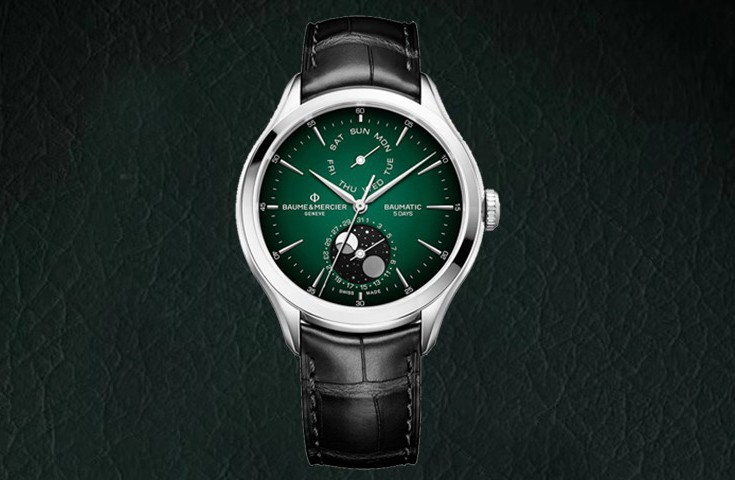 綠色的名士克里頓系列復雜功能腕表，很難不心動