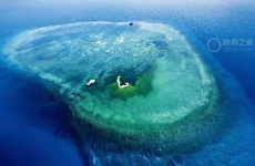 去西沙群島玩水看海  戴著萬國表海洋計時