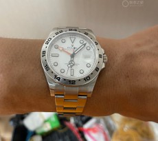 白盤橙針真的太帥了  勞力士探險家型入手