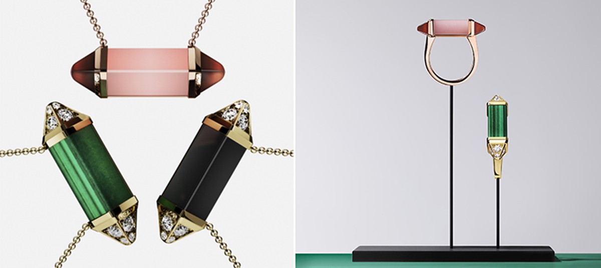 色彩碰撞的几何魅力 卡地亚推出全新 Les Berlingots de Cartier系列珠宝