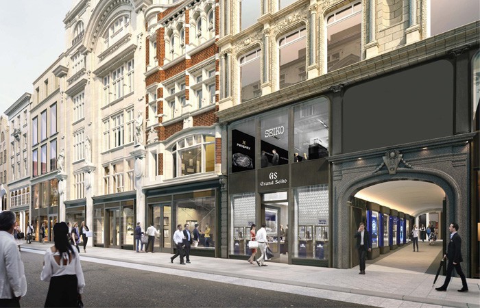 精工将于伦敦新邦德街开设全新精品店