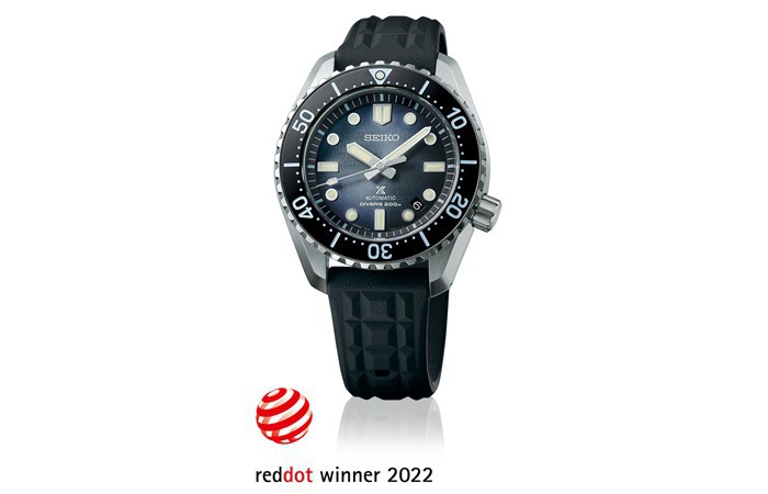  精工Prospex系列1968潛水表現代復刻版榮獲2022年紅點設計獎