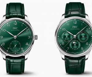 IWC萬國表推出全新綠色葡萄牙系列自動腕表40和萬年歷腕表42