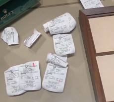 新婚喜得勞力士藍粉盤  日志情侶表拿下