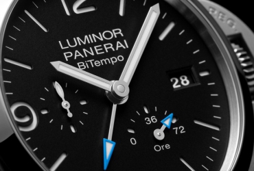 沛納海 Luminor BiTempo 廬米諾系列兩地時腕表 演繹意式風格精髓