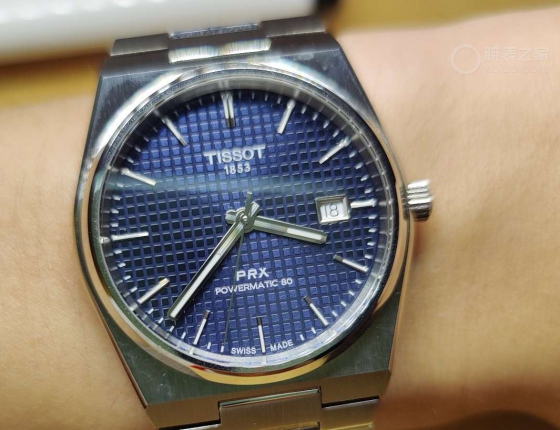 天梭藍盤PRX來啦  人生第一只瑞士腕表 