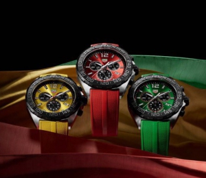 看新鲜：《三色竞速F1》泰格豪雅计时腕表