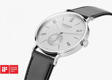 NOMOS Tangente neomatik铂金灰腕表荣获iF设计奖