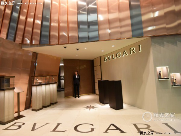 bulgari的标志出现在每一个显眼的位置,让参观者时刻感受到品牌的底蕴