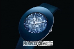 雷達推出全新eSenza藍色鉆石腕表