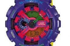 卡西歐5月發布鮮艷配色限量腕表