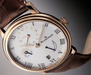 宝珀2011巴塞尔钟表展推出两款全新Villeret系列两地时腕表