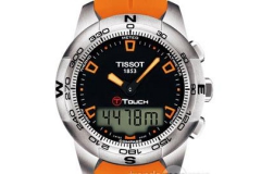 天梭腾智精英版不锈钢橙色款手表介绍