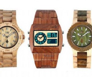 天然环保时尚 WeWood木质手表
