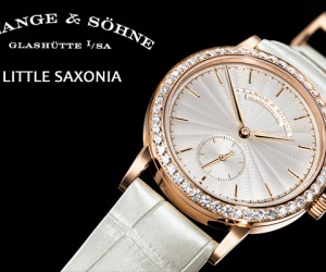 朗格新款LITTLE SAXONIA小萨克森珠宝腕表