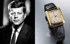 美国前总统肯尼迪与欧米茄腕表