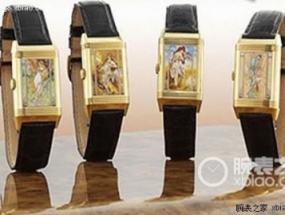 完美中国风格积家Reverso珐琅彩绘腕表