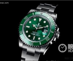 劳力士全绿色版本“绿水鬼”腕表