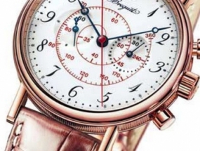 华美玫瑰金打造古典式优雅腕表