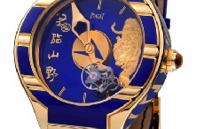 伯爵顶级定制 全球唯一绝美珐琅腕表
