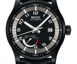 瑞士美度表舵手系列动力储存男士腕表