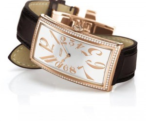 天梭全新王子經典系列粉金款腕表