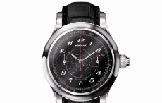 万宝龙Villeret1858系列18K白金计时腕表