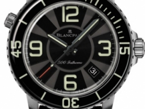 宝珀Gianluca Genoni潜入深海152米
