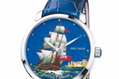 雅典《HMS 凯撒号》鎏金珐琅彩绘手表