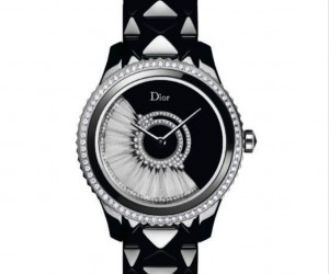 迪奧新款探索系列天鵝羽毛陶瓷腕表