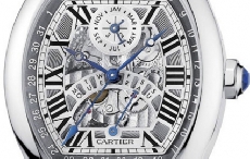 卡地亚Tortue万年历手表的古典之美