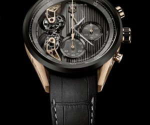 豪雅推出配备世界最快陀飞轮计时腕表