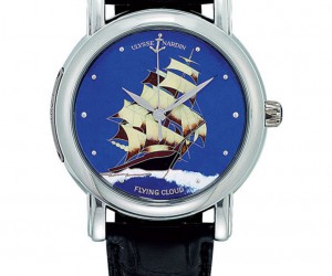 雅典圣馬可掐絲琺瑯表盤自動手表