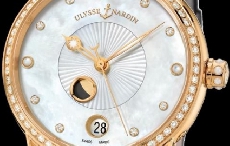瑞士雅典錶-鎏金沁月腕錶《玉弓》与《婵娟》