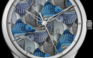 数学艺术 简评江诗丹顿艺术大师系列鱼主题腕表