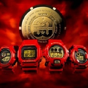 卡西欧_G-SHOCK 30周年纪念款Rising Red系列惊艳|腕表之家触屏版