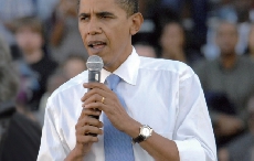 美国总统奥巴马腕上的豪雅手表