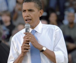 美国总统奥巴马腕上的豪雅手表