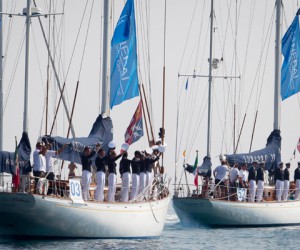 沛纳海古典帆船挑战赛 意大利因佩里亚古帆飘扬
