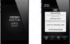 Seiko Astron GPS卫星定位太阳电能腕表 手机应用iPhone版震撼上线！