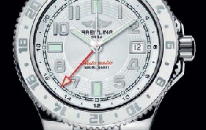 百年灵超级海洋世界时间手表纯白特別版