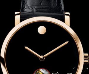 瑞士原裝摩凡陀男表瑞紅系列18K玫瑰金機械腕表